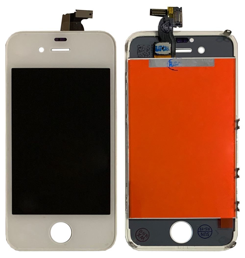 Модуль (екран) для Apple iPhone 4g/Дісплей на Айфон A1349/A1332 Білий (PRC)