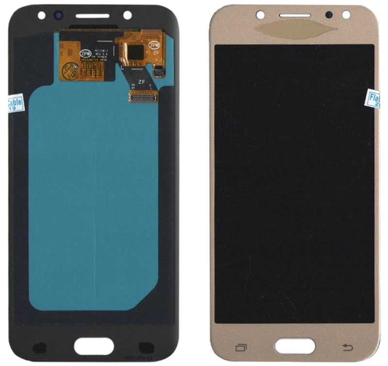 Дисплейний модуль (екран) для Samsung J530 J5 (2017) ЗОЛОТИЙ Ориг. розмір OLED (PRC)