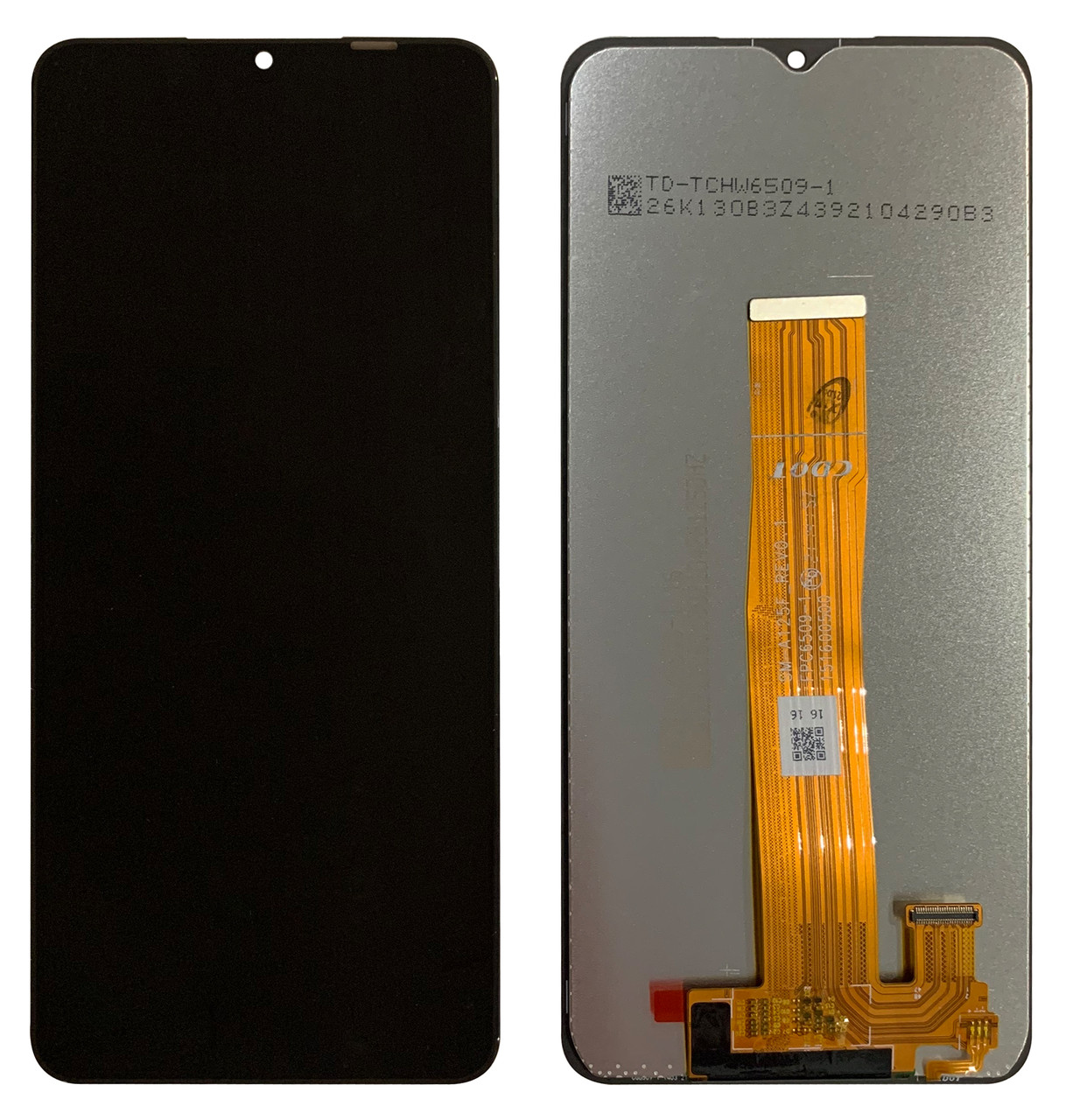 Дисплейний модуль (екран) для Samsung A125 Galaxy A12 (2021) чорний (OEM)