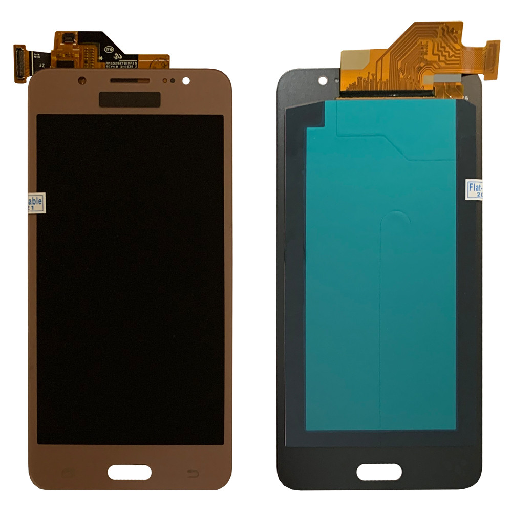 Дисплейний модуль (екран) для Samsung J510 Galaxy J5 (2016) Золотий LCD OLED (PRC)