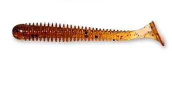 Їстівна силіконова приманка Crazy Fish Vibro worm 2" 3-50-32-6 кальмар