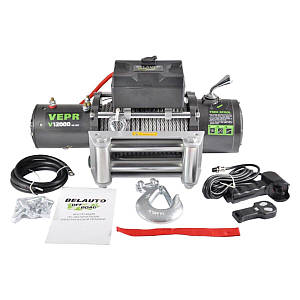 Лебідка BELAUTO VEPR 12000lbs (6.0hp/4.4kw; 265:1) (V12000 )