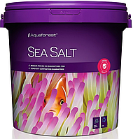 Морская соль Aquaforest Sea Salt 22 кг. Синтезированная соль для мягких кораллов и рыб