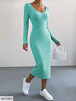 Сукня жіноча ангора рубчик 52-54 "SALE" недорого від прямого постачальника
