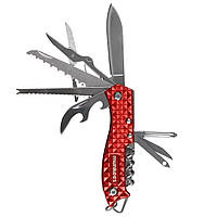 Брелок-мультиінструмент Munkees Pocket Knife 2580 red