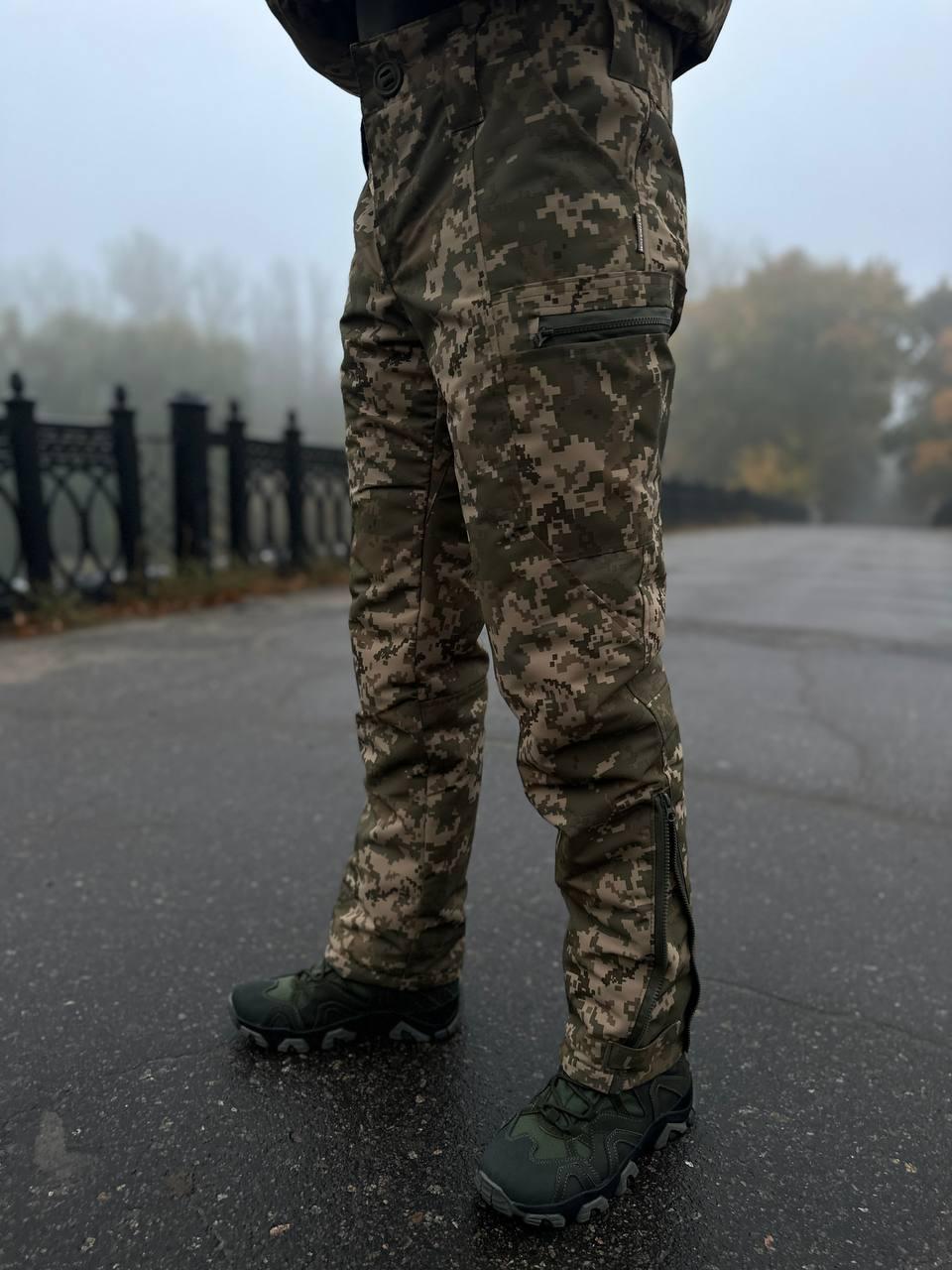 Штани зимові ЗСУ тактичні військові ULTIMATUM Winter Піксель, 44 46 52 54 56 58
