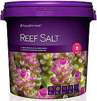 Морская соль Aquaforest Reef Salt 22 кг. Синтетическая соль для кораллов в аквариуме.