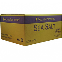 Морская соль Aquaforest Sea Salt 25 кг. Морская соль для мягких кораллов и рыб