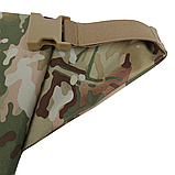 Комплект Тактичний Розкладний Товстий Каремат + Тактична Сидушка XL Поджопник Мультикам, фото 4