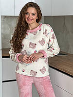 Ніжна мʼяка піжама. Домашній спальний комплект. Нічний одяг., фото 8