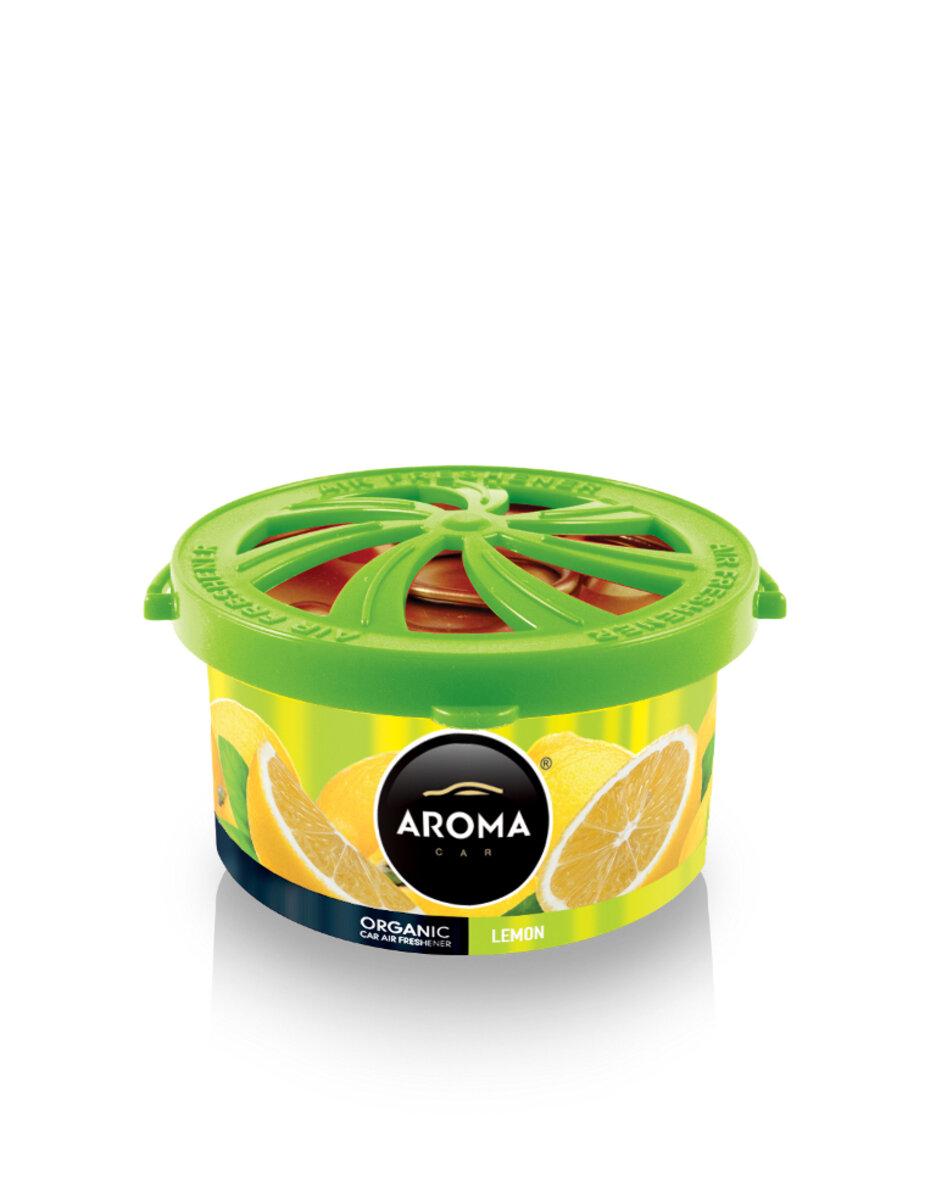 Ароматизатор Aroma Car Organic Green Tea Lemon, 40g (556/92097)