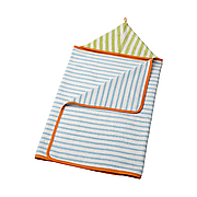 Рушник з капюшоном IKEA STANKA блакитний зелений 60x125 см 402.520.10