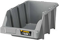 Ящик пластиковый для метизов Mano (375х210x155мм) серый