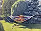 Одномісний садовий гамак з планкою SUMMER Веселка XL 200х100 WCG Shopik, фото 8