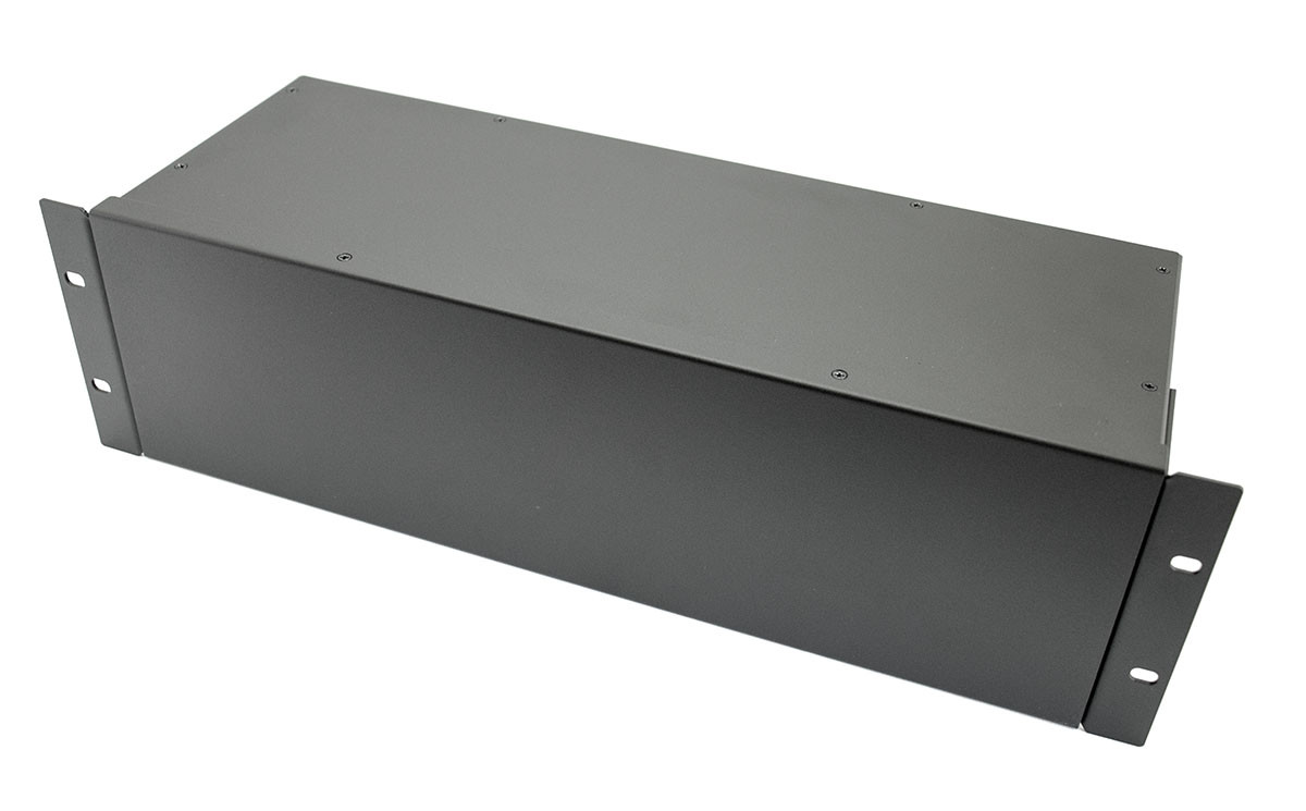 Корпус металевий MiBox Rack 3U, модель MB-3160SP (Ш483(432) Г162 В132) чорний