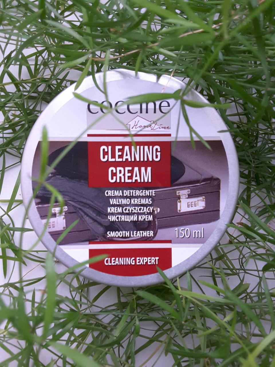 Coccine cleaning cream Очисний крем для виробів із гладкої шкіри