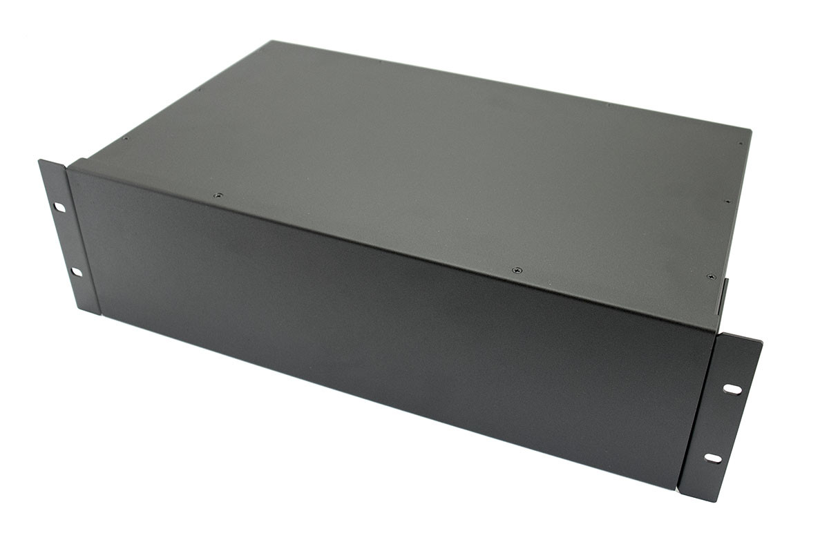 Корпус металевий MiBox Rack 3U, модель MB-3260SP (Ш483(432) Г262 В132) чорний