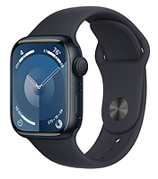 Смарт годинник Apple Watch Series 9 GPS 41mm Midnight Aluminium Case with Midnight Sport Band - M/L (MR8X3)