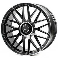 Литые диски ZW Mercedes (MR01) R22 W11.5 PCD5x112 ET47 DIA66.6 (matt black lip polished)