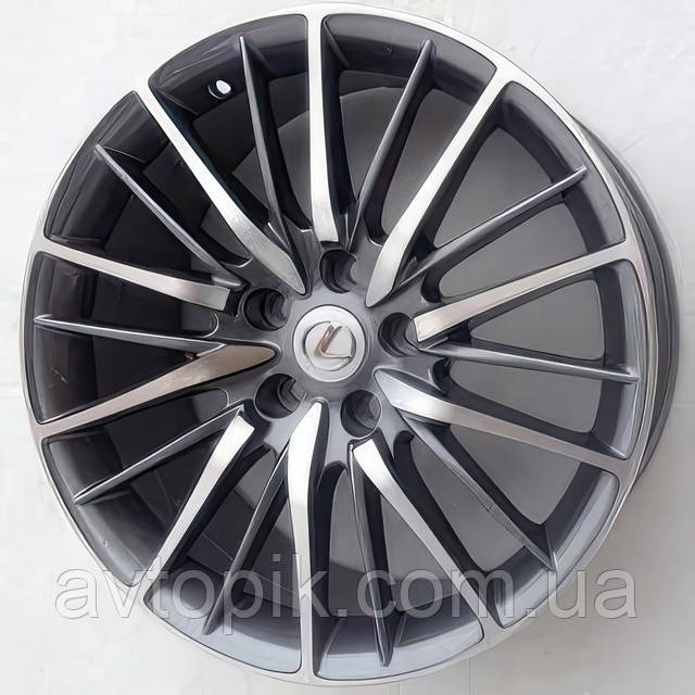 Литі диски ZW Lexus (LX9026) R17 W7.5 PCD5x114.3 ET30 DIA60.1 (black machined face)