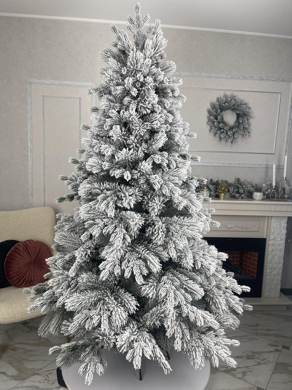 Сосна Канадська лита засніжена 2м, фото 1