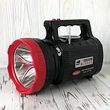 Ліхтар на сонячній батареї та зарядним пристроєм Gold Silver GS-580 15W 30 LED з радіо, MP3 та повербанком, фото 9