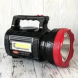 Ліхтар на сонячній батареї та зарядним пристроєм Gold Silver GS-580 15W 30 LED з радіо, MP3 та повербанком, фото 4