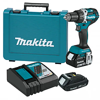 Шурупокрут акумуляторний MAKITA DDF484RX4 (2акум.18В 3Аг+1.5Aг/зарядка/кейс)