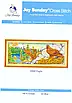 Набір для вишивання за нанесеною на канву схемою "Eagle (2)".AIDA 14CT printed, 62*28 см, фото 2
