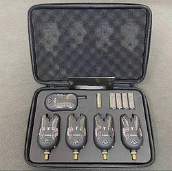 Набір електронних сигналізаторів клювання з пейджером KAIDA CA14-17 (4+1)