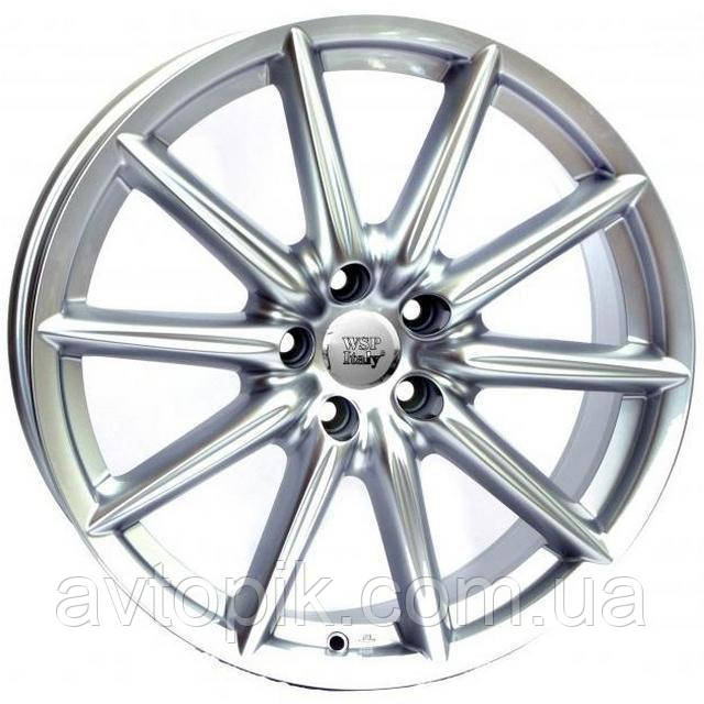 Литі диски WSP Italy Alfa Romeo (W251) Cannes R18 W8 PCD5x98 ET35 DIA58.1 (silver)