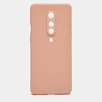 Чохол Soft Touch для OnePlus 8 силікон бампер світло-рожевий