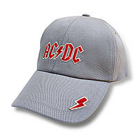 Бейсболка AC/DC Logo серая