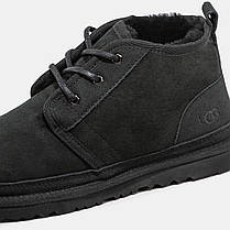 Зимові Черевики UGG Neumel Black Suede / УГГ Неумел Суейд Чорні, фото 4