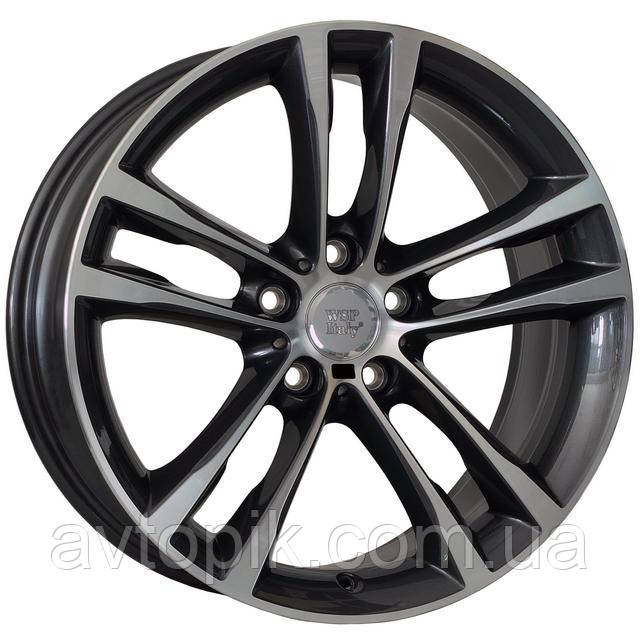 Литі диски WSP Italy BMW (W681) Achille R19 W8 PCD5x120 ET29 DIA72.6 (anthracite polished)