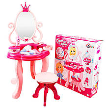 Трюмо дитяче з дзеркалом і стільчиком 8683 "Technok Toys"