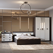 Спальня Соната-3 (модульна) Венге + білий