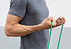 Стрічка-еспандер для фітнесу та реабілітації U-POWEX Fitness band 0.5мм. (9.1 кг) Green, фото 10