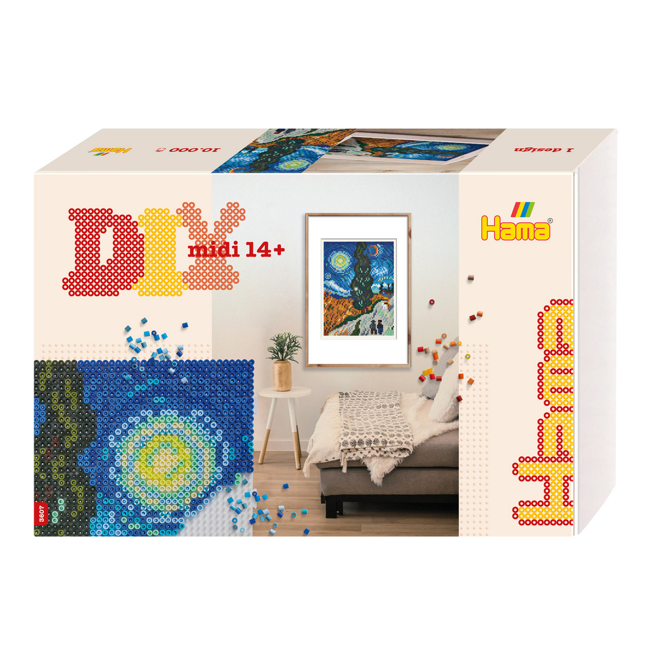 Термомозаїка Hама Великий набір Мистецтво Ван Гог (HM-3607)