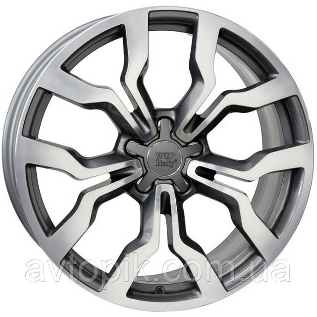 Литые диски WSP Italy Audi (W565) Medea R18 W7.5 PCD5x112 ET54 DIA57.1 (matt gun metal)