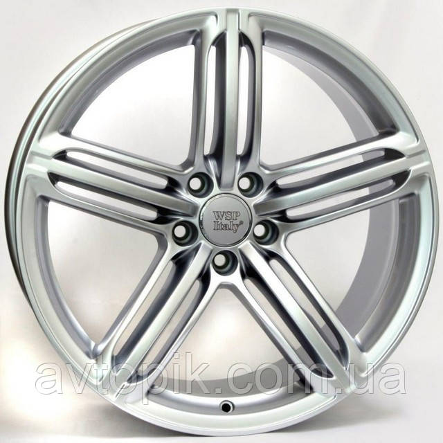 Литі диски WSP Italy Audi (W560) Pompei R20 W9 PCD5x112 ET29 DIA66.6 (silver)