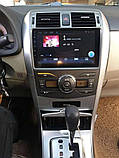 Штатна Android Магнітола на Toyota Corolla 2007-2013 Model P6/P8-solution, фото 6