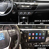 Штатна Android Магнітола на Toyota Corolla 2013-2017 Model T3-solution, фото 3