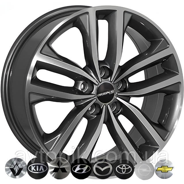 Литі диски ZW Buick (BK846) R17 W7 PCD5x115 ET40 DIA70.2 (GP)