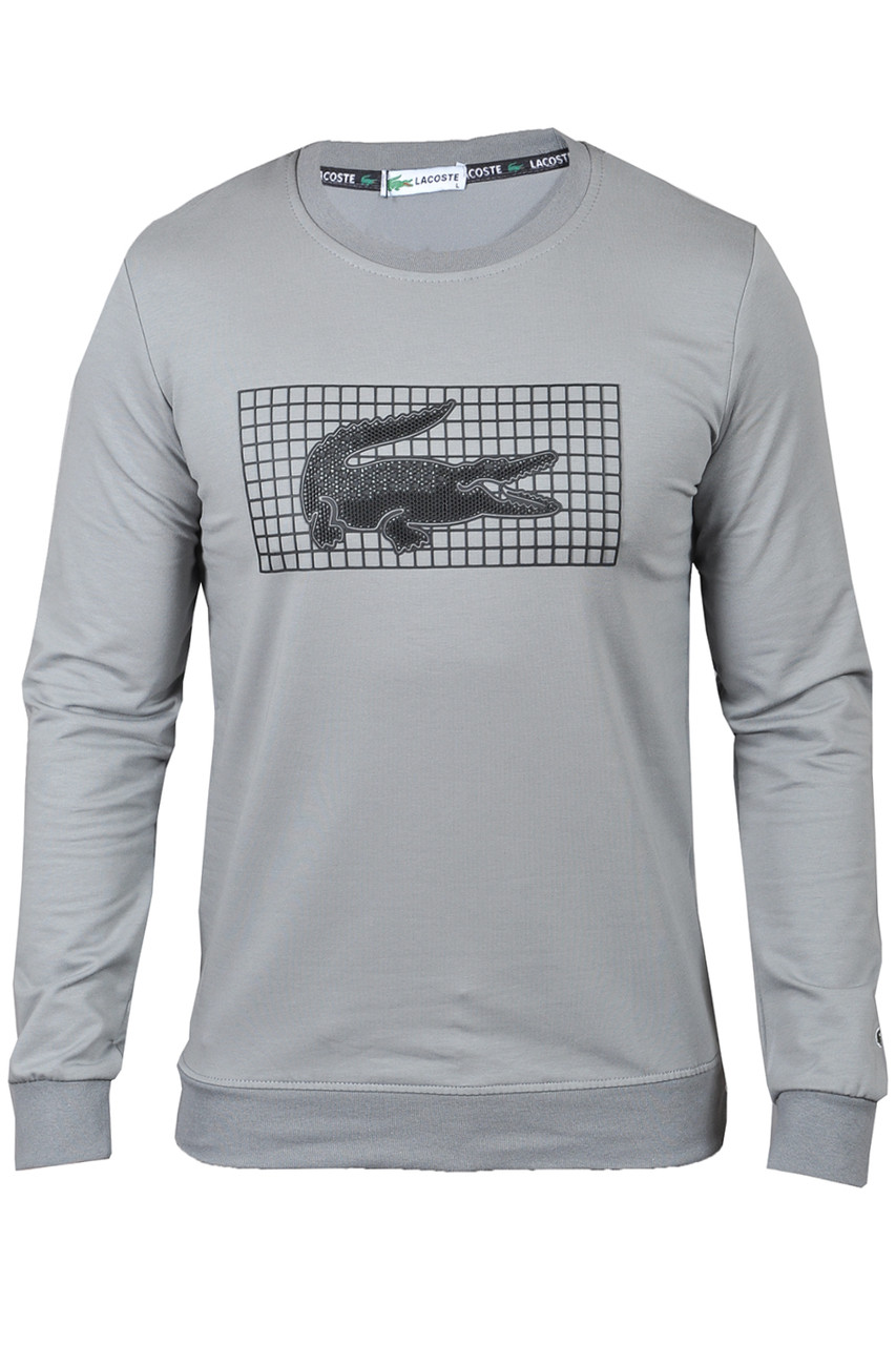 Світшот чоловічий Lacoste 23-K-9203 сірий S