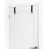 Бандаж на двері з наручниками БДСМ з натуральної шкіри та металевої фурнітури чорного кольору Scappa Кайф, фото 5