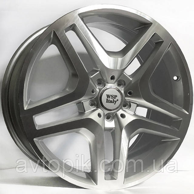 Литі диски WSP Italy Mercedes (W774) Ischia R20 W9.5 PCD5x112 ET57 DIA66.6 (silver polished)