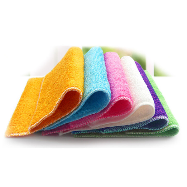 Бамбукова серветка для миття посуду без мийних засобів вищий сорт 18x23 см, фото 1