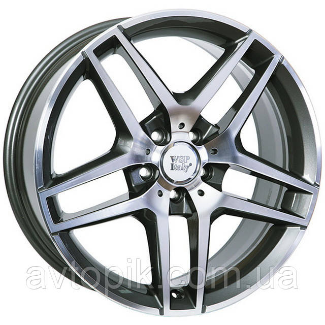 Литі диски WSP Italy Mercedes (W771) Enea R19 W9.5 PCD5x112 ET39 DIA66.6 (anthracite polished)