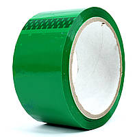 Скотч упаковочный цветной 48мм/50м зеленый